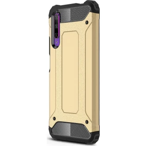 Huawei P Smart Pro Kılıf Rugged Armor Gold