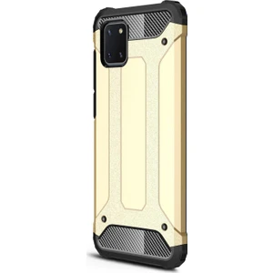 Samsung Galaxy A81  Kılıf Rugged Armor Gold