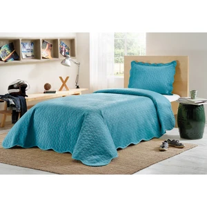 Yatak Örtüsü Seti Happy Days Tek Kişilik Cubix Turkuaz