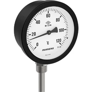 Alttan Bağlı Termometre 100 mm 120° 10 cm