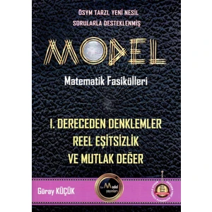 Gür Yayınları Model 1. Dereceden Denklemler Reel Eşitsizlik ve Mutlak Değer