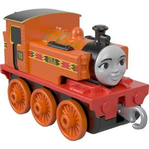 Thomas & Friends™ Trackmaster Sür-Bırak Küçük Tekli Trenler, Nia, Turuncu Lokomotif Oyuncak Tren, FXX02