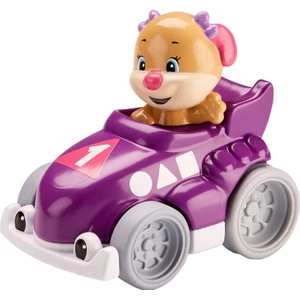 Fisher Price Eğlen & Öğren™ Hızlı Arabalar - Köpekçiğin Kız Kardeşi, Mor Oyuncak Araba, FGJ18