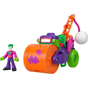 Fisher-Price® Imaginext DC Super Friends™ Özel Araçlar - Joker & Streamroller - Oyuncak Figür Seti - GKJ23