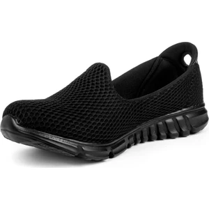 Kadın Siyah Rahat Günlük Babet Spor Ayakkabı 37