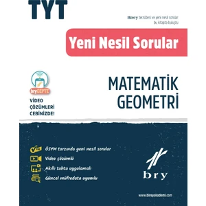 Bry Birey Eğitim Yayınları TYT Yeni Nesil Sorular Matematik Geometri