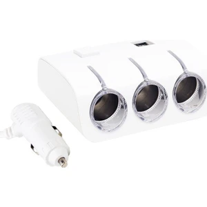 12-24V 2 x USB 3'lü Oto Çakmaklık Çoklayıcı