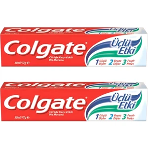Üçlü Etki Diş Macunu 50 Ml X 2 Adet