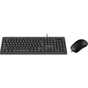 SPT6224 Siyah USB Q Standart Kablolu Klavye Mouse Set