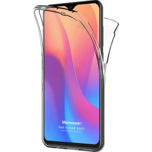 Xiaomi Redmi 8 Full Koruma 360 Clear Soft Kılıf Şeffaf