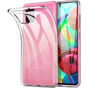 Samsung Galaxy A71 Premium Şeffaf Silikon Kılıf