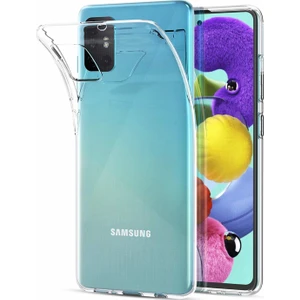 Samsung Galaxy A51 Premium Şeffaf Silikon Kılıf