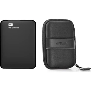 Elements 4TB 2.5" USB 3.0 Taşınabilir Disk WDBU6Y0040BBK-WESN + Addison HDD-136 Kılıf