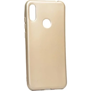 Tekno Grup Huawei Y6s 2019 Kılıf Mat Premium Silikon Kılıf Gold + Tam Kaplayan 5D Cam Ekran Koruyucu