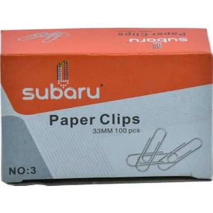 Metal Ataç No:3 100'LÜ Paket