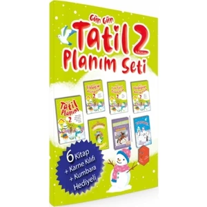 Damla Yayınevi 2. Sınıf  Gün Gün Tatil Planlama Seti