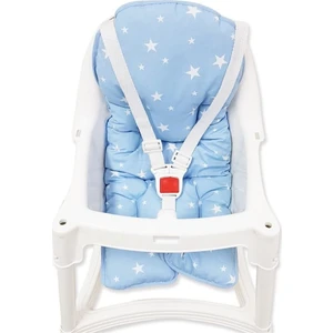 Sevi Bebe Mama Sandalyesi Minderi ART-150 Mavi Yıldız