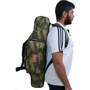 145 Cm 2 Göz Lüks Olta Kamış Çantası Haki