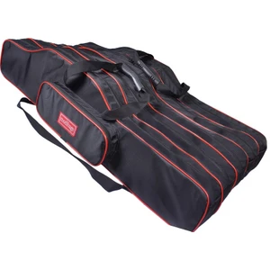 90 Cm 5 Göz Olta Kamış Çantası Siyah