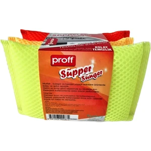Proff Stylish 3'lü Sepetli Sünger
