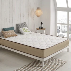 Çift Kişilik Linen Series  Visco Yatak Lüx   Keten Kumaşlı Visco Yatak 200 x 200 cm