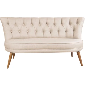 Ze10 Design Richland  Loveseat Ikili Kanape Krem