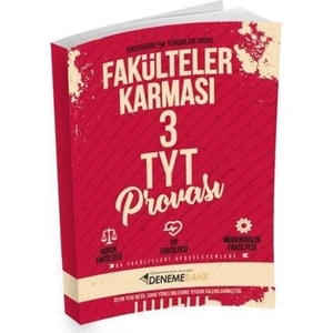 Denemebank Fakülteler Karması Tyt Provası 3 Deneme Sınavı Denemebankyeni
