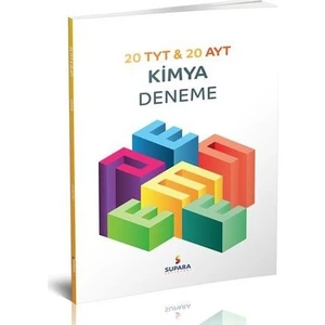 Supara 20 Tyt-20 Ayt Kimya Deneme