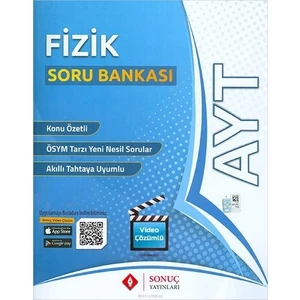 Sonuç Yayınları  AYT Fizik Soru Bankası 2020-2021