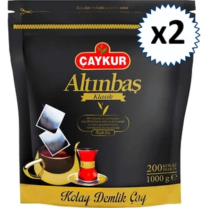 Altınbaş Demlik Poşet Çay 100gr (200x5gr) 2 Paket