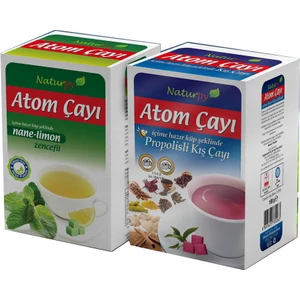 Propolisli Atom Çayı 150 gr + Nane Limon Çayı 135 gr