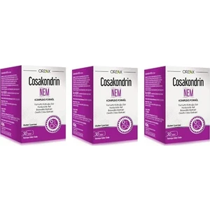 Ocean Orzax Cosakondrin Nem 30 Tablet 3 Kutu