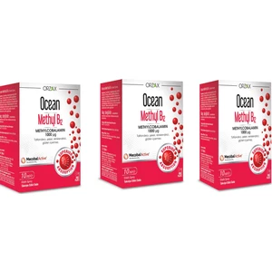 Ocean Methyl B12 1000MG 10ML Sprey 3 Kutu