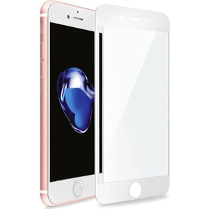 Apple iPhone 7 Plus 5D Tam Kaplayan Ekran Koruyucu Cam Beyaz