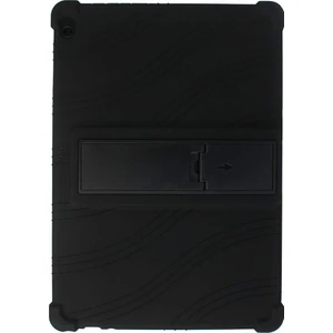 Lenovo Tab M10 10.1 TB-X505L Standlı Silikon Kılıf - Siyah
