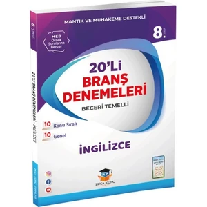 Zeka Küpü Yayınları 8.Sınıf LGS Ingilizce 20' li Branş Denemeleri