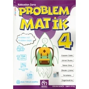 Model Eğitim Yayıncılık 4. Sınıf Problem Matik Kolaydan Zora