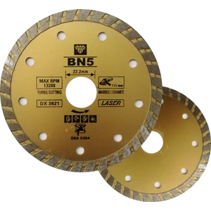 115 mm Turbo Kanal Granit Mermer Kesme Elmas Testere Bıçağı