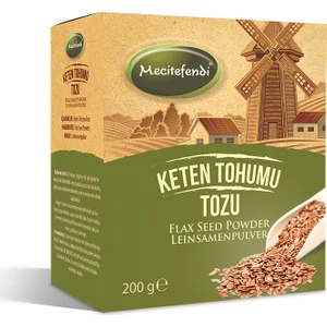 Ögütülmüş Keten Tohumu Tozu 200 Gram