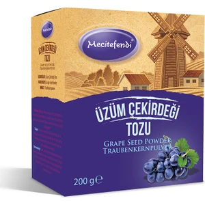 Ögütülmüş Üzüm Çekirdeği Tozu 200 Gram