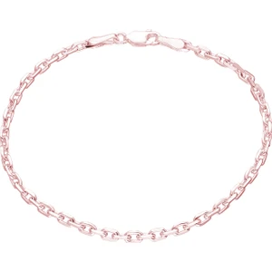 Gümüş Rose Forsa Zincir Bileklik