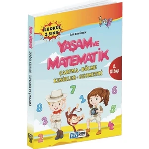 Enpro İlkokul 2. Sınıf 2. Kitap-Çarpma Bölme Kesirler Geometri-Yaşam Ve Matematik-Yeni - İdil Ayyürek