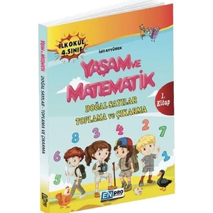 Enpro İlkokul 4. Sınıf 2. Kitap-Doğal Sayılar Toplama Ve Çıkarma-Yaşam Ve Matematik-Yeni - İdil Ayyürek