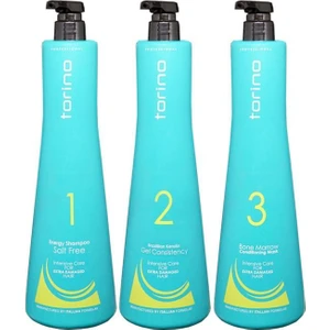 Professional Brazillian Keratin Jel Keratin Bakım Seti 3 x 1,1 Lt