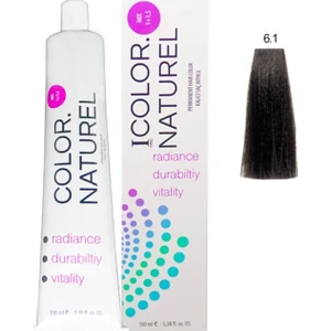 Color Naturel Saç Boyası 6.1 Küllü Koyu Kumral 100 ml