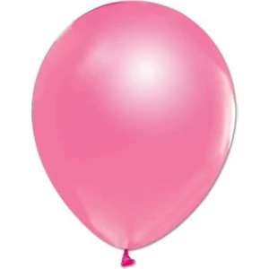 Metalik Pembe Balon 12 Inch 10'lu