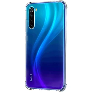 Xiaomi Redmi Note 8 Kılıf AntiShock Ultra Koruma Sert Kapak Şeffaf