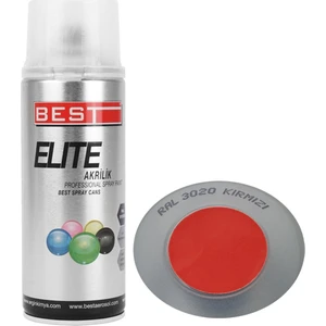 Elite Sprey Boya Ral 3020 Kan Kırmızı 400ML