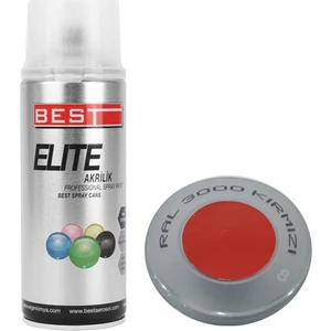 Elite Sprey Boya Ral 3000 Kırmızı 400ML