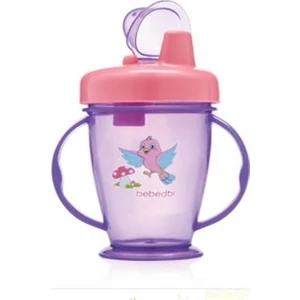B-8508 Kapaklı Kulplu Su Oluklu Bardak 210 ml